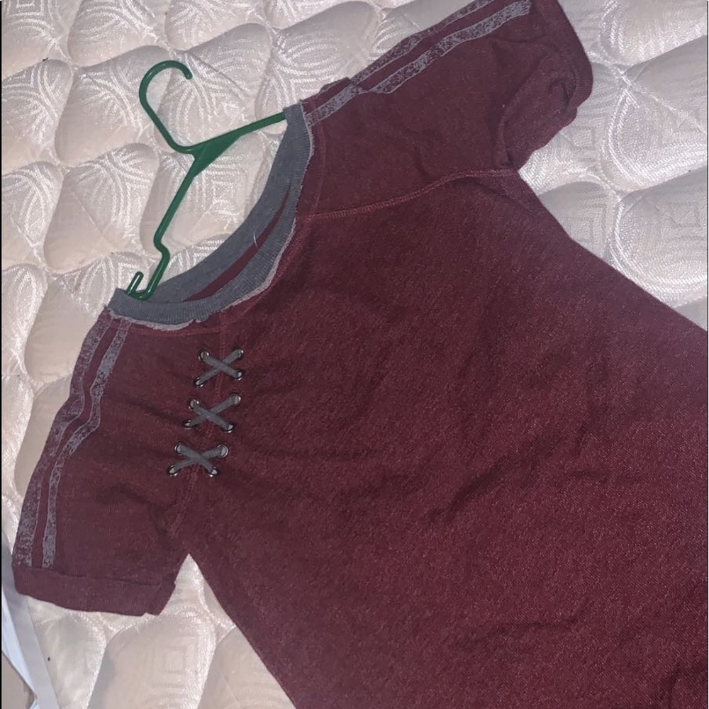 Rustic red shirt